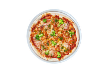 seafood pizza