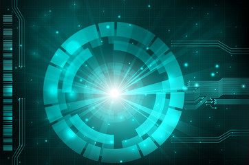 Technik Hintergrund grün