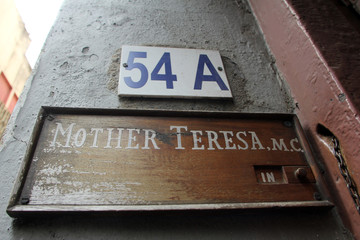Entrance to Mother House, the residence of Mother Teresa
