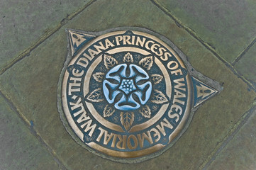 Diana Memorial Walk at London