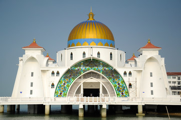 Malacca Straits Mosque (Masjid Selat Melaka)