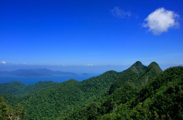 Fototapeta na wymiar Langkawi wyspa krajobraz, Malezja