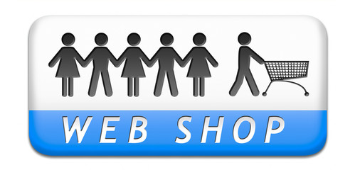 online web shop icon