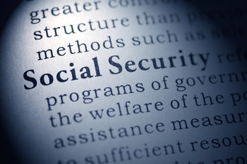 Obraz premium social security