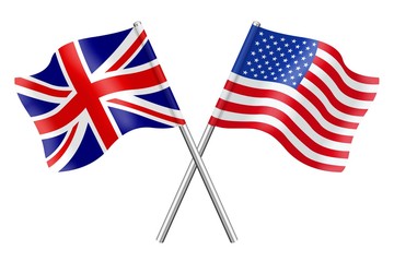 Flags: the United Kingdom and the United States