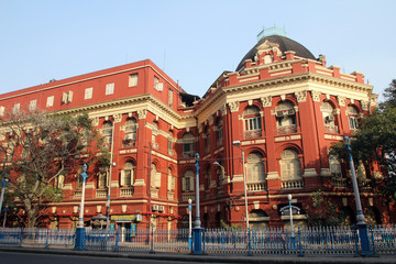 Fototapeta na wymiar B.B.D. Bagh - the business centre of Kolkata, India
