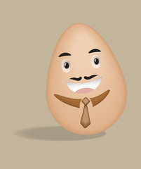Egg businessman