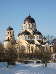 The orthodoxy church in Vilnius