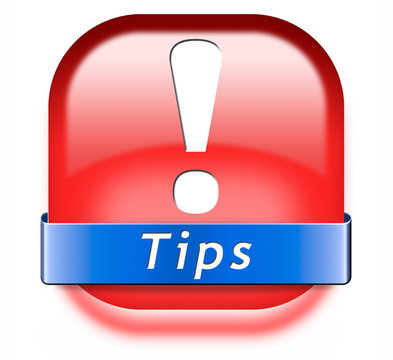 helpful tips button