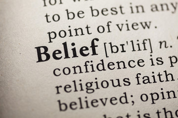 Obraz premium belief