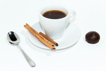 Cup of espresso coffee