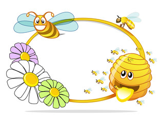 Honey icons set
