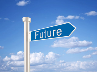 Obraz premium Future Sign
