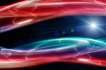 futuristic wave background design with lights