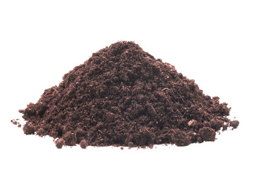 Pile of soil