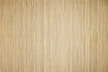 Gordijnen Bamboo mat background © Mexrix