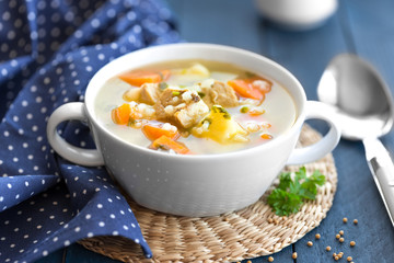 Meat soup