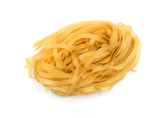 Pasta isolated on white background