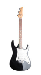 Fototapeta na wymiar Nowoczesna gitara elektryczna samodzielnie na białym tle