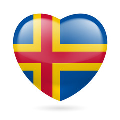 Heart icon of Aland Islands