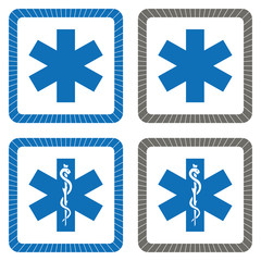 Logo ambulance.