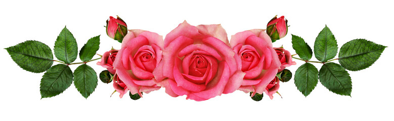 Rose flowers arrangement