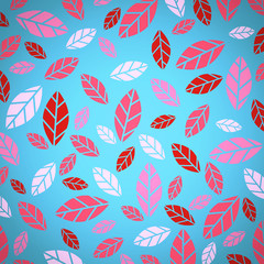 Abstract Leaves Background