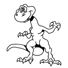 Drache witzig Design Cool Comic