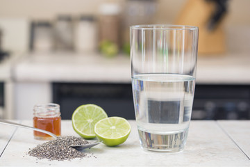 Chia beverage ingredients