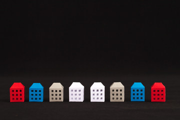  ペーパークラフトの建築物・ビルディング・住宅（プロパティリリース有り）