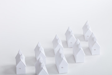  ペーパークラフトの建築物・ビルディング・住宅（プロパティリリース有り）