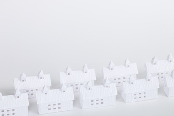  ペーパークラフトの建築物・ビルディング・住宅（プロパティリリース有り）