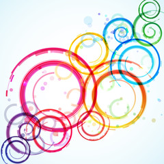 Spirals background