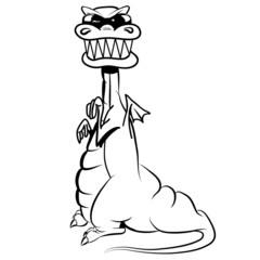 Drache fabel Sonnenbrille cool witzig Design Comic