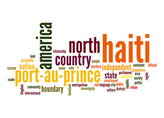 Haiti word cloud