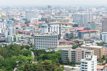 Arial View of Pataya Thailand