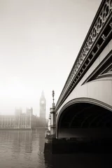 Fototapeten Palace of Westminster in fog © Sampajano-Anizza