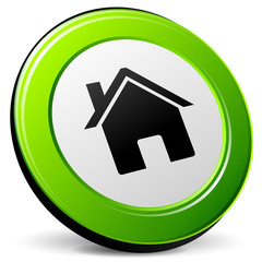 Vector home 3d icon