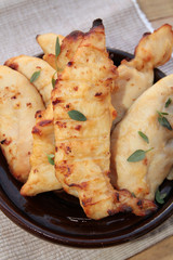 aiguillettes de poulet