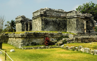 Fototapeta na wymiar Tulum Ruins