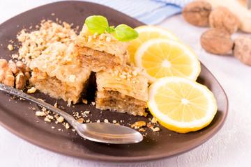 Baklava dessert