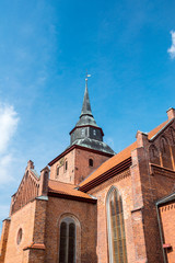 Fototapeta premium Church of Boizenburg, Germany