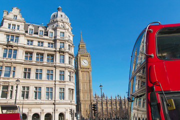 Fototapeta na wymiar Traffic in London, United Kingdom.
