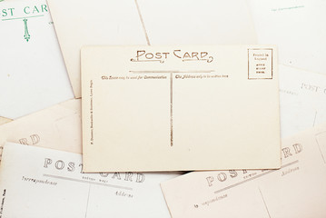 vintage post cards backdrop