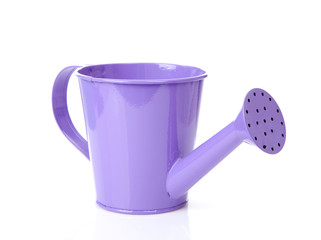Purple watering can