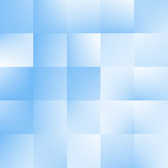 Blue background with squares