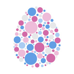 Colored Easter Egg