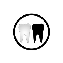 Tooth graphic for dentist