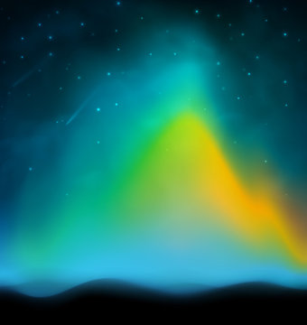 Aurora background