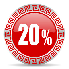 20 percent icon